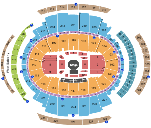 Madison Square Garden UFC Seating Chart